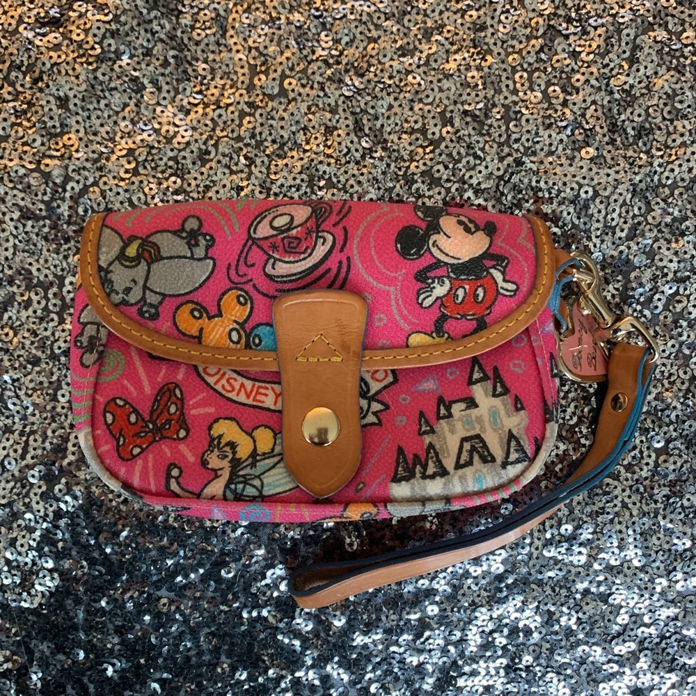 Disney x Dooney & Burke Wristlet
